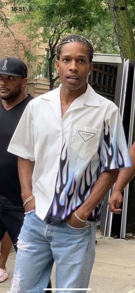 prada testing asap rocky|asap rocky prada shirt.